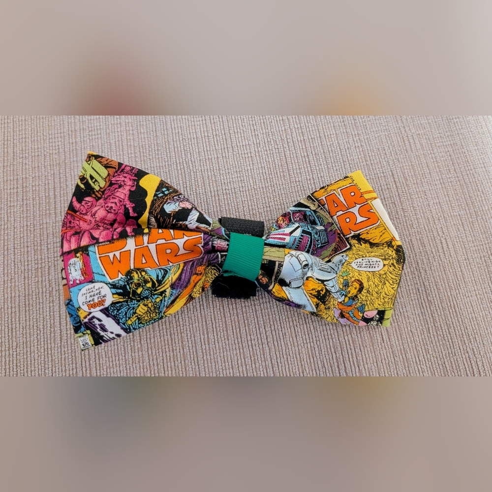 Brand New Star Wars Comic Dog Bow Tie